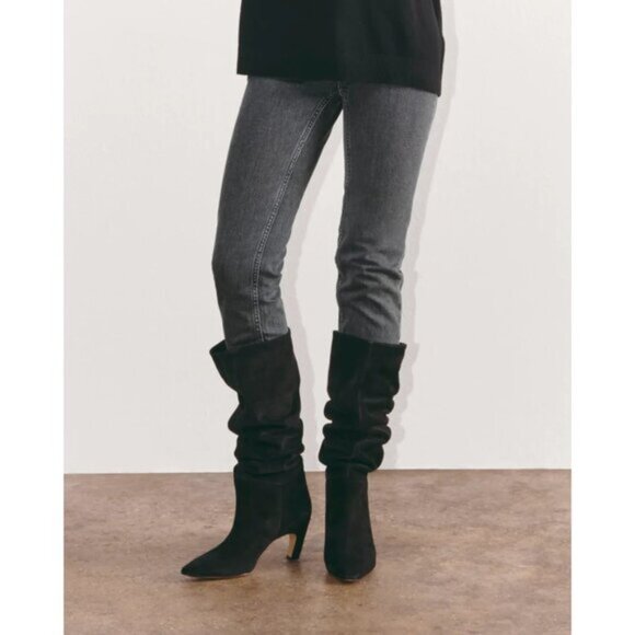 Everlane The Original Cheeky Jean In Washed Charcoal 27" - Picture 3 of 8